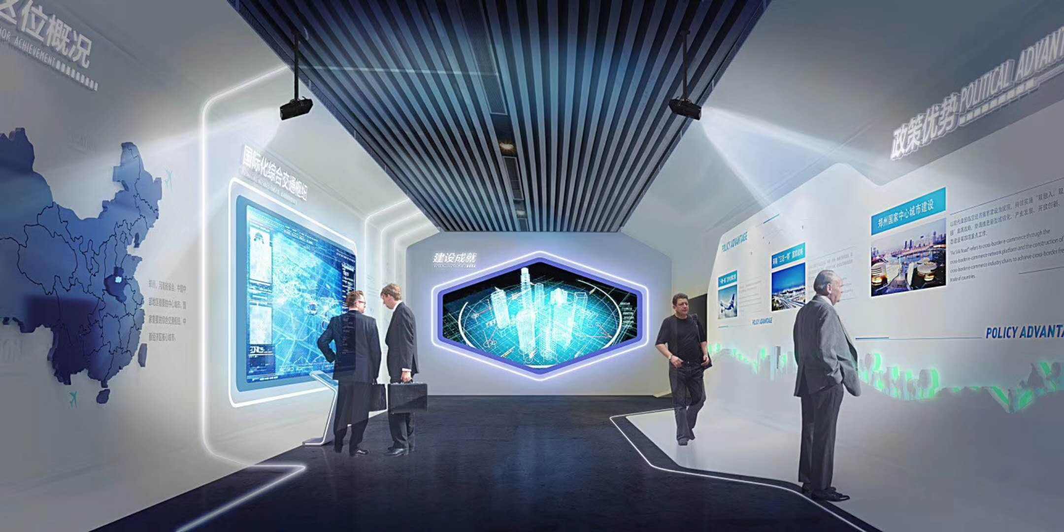 展廳設計是藝術(shù)的一部分 如何美得更出眾