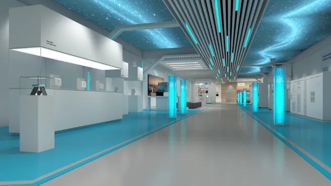 展館設計主題的高端設計效果